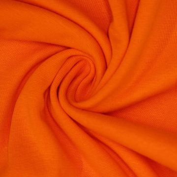 Feiner Bündchenstoff Orange