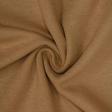 Feiner Bündchenstoff Camel