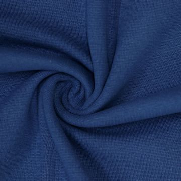 Feinripp-Bündchenstoff Stahlblau #390