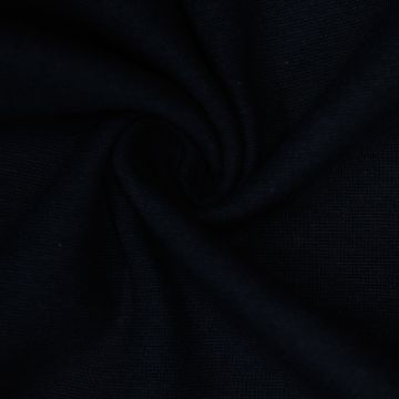 Feiner Bündchenstoff Marineblau