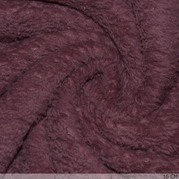 Double Soft Mikrofleece Dunkel Altrosa