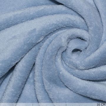 Double Soft Microfleece Blaugrün-grau