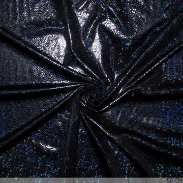 Laméstretch Glitzer schwarz