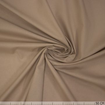 Basic Baumwollstoff Uni Beige