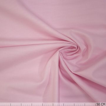 Basic Baumwollstoff Uni Hellrosa