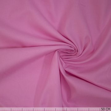Uni-Baumwollstoff Pink