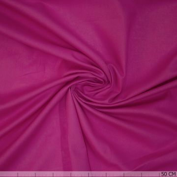 Uni-Baumwollstoff Fuchsia
