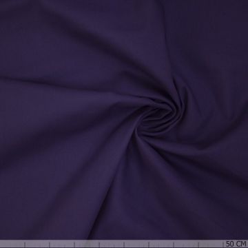 Basic Baumwollstoff Uni Violett