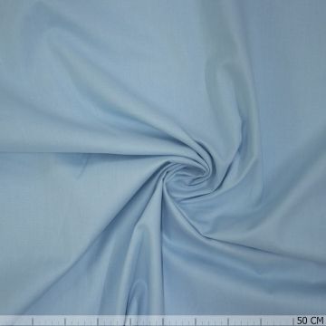 Uni-Baumwollstoff Hellblau