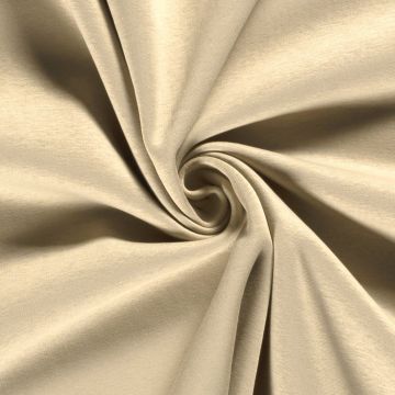Heavy Brushed Sweatshirtstoff Hellbeige