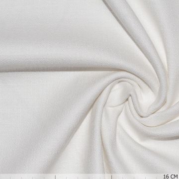 Stretch-Leinen Weiß