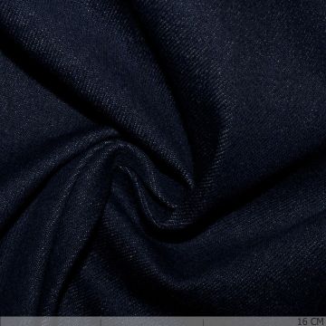 Jeansstoff Schwer marineblau