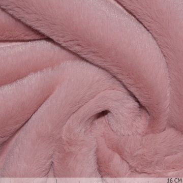Weicher Stretch-Fellstoff – Flex Fur Pink