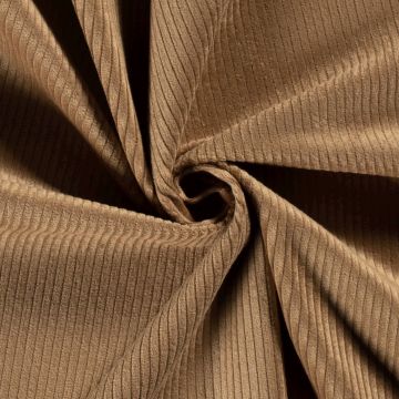 Baumwoll-Rippstoff Camel