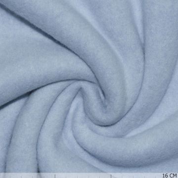 Bio-Baumwollfleece hellblau