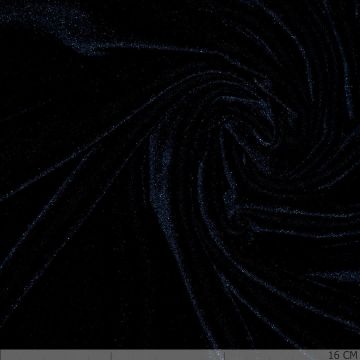 Plain-Velours Marine #16410-430