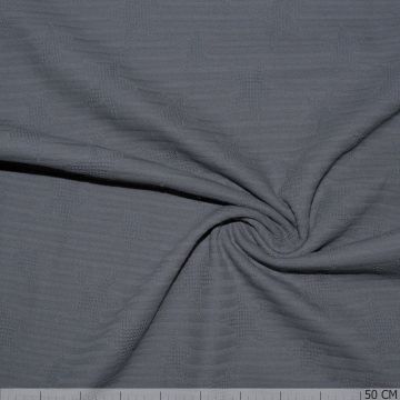 Jacquard-Waffelstoff Grau