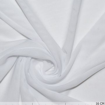 Stretch Mesh Fine weiß