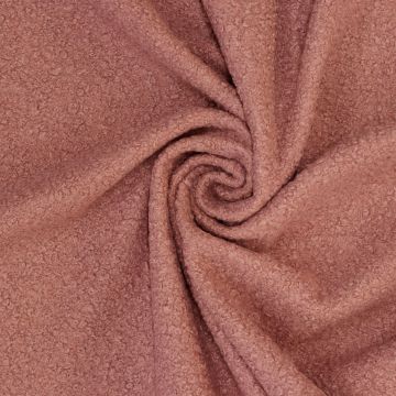 Waschbarer Bouclé-Filz Old Pink