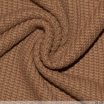 Strickstoff Big Knit kamel