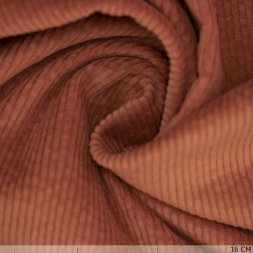 Corduroy Stretch Washed Brique #190