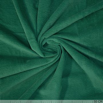 Cord Stretch Washed Grün