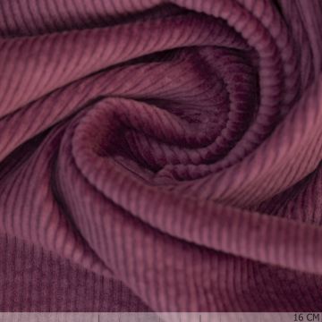 Stretch-Cord mit Waschung L Aubergine