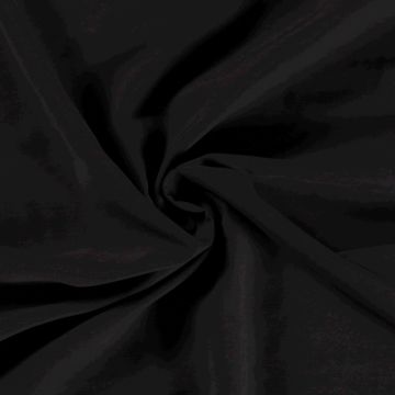 Soft Touch Slub Schwarz