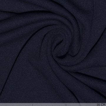 Viskose Crêpe blau