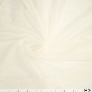 Soft mesh gebrochen weiß