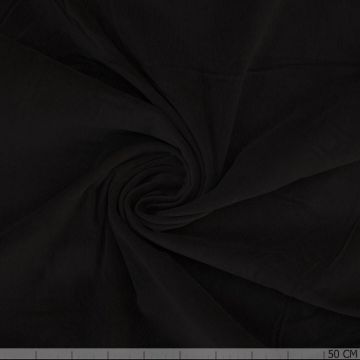 Baby-Rib 21w Gewaschener Stretch in Schwarz