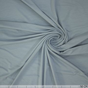Bambus-Jersey hellblau