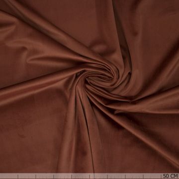 Royal French Velvet in Brique