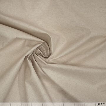 Baumwollstoff beschichtet beige