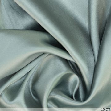 Reine Seide Stretch Dunkelmint