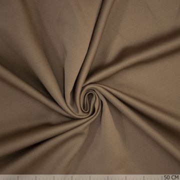 Blackout Vorhangstoff Mocca 280 cm mit Bleiband