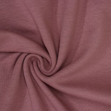 Feinripp-Bündchenstoff Mauve