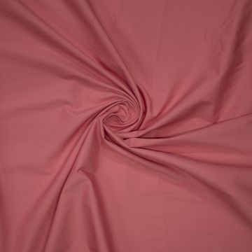 Stretch-Popeline gewaschen Rosa