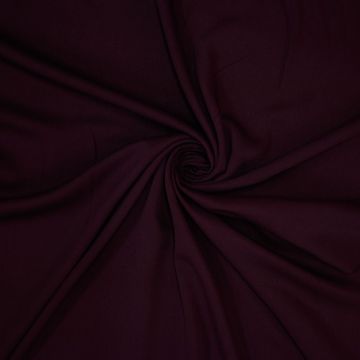 Viskose-Twill Uni Pflaume