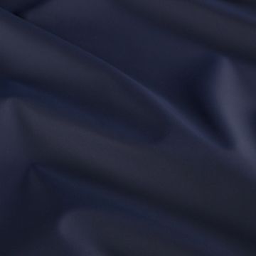 Regenmantel-Stoff Uni Marineblau