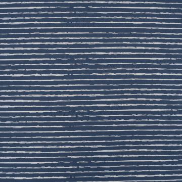Tricot Streifen Blau