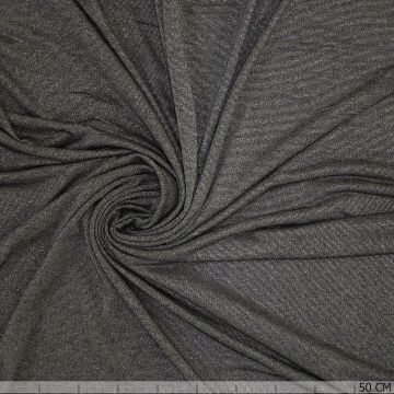 Lurex schwarz meliert 