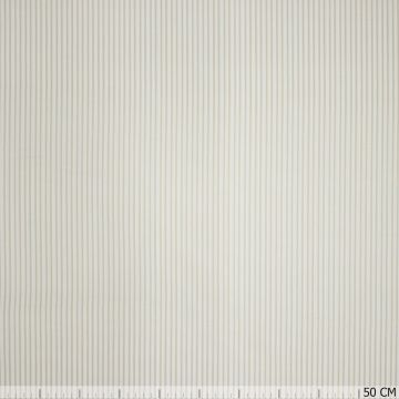 Bio-Baumwolle COTONET Streifen weiß~beige