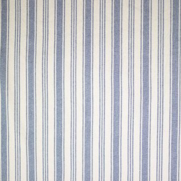 Baumwoll-Canvas Natur Streifen Denim
