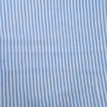 Stretch-Baumwolle 3-mm-Streifen Blau