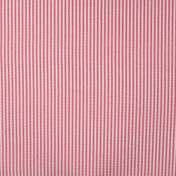 Seersucker Streifen Rot
