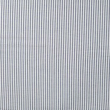 Seersucker Streifen Marineblau