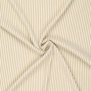 Crinkle Celine Streifen Camel