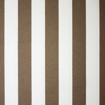 Outdoor-Canvas-Stoff mit Streifen braun