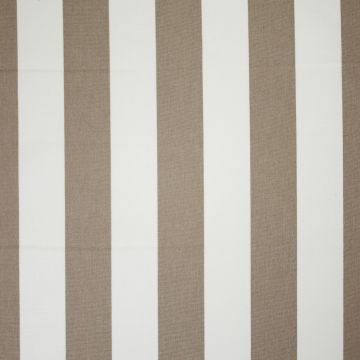 Outdoor-Canvas-Streifenstoff Leber